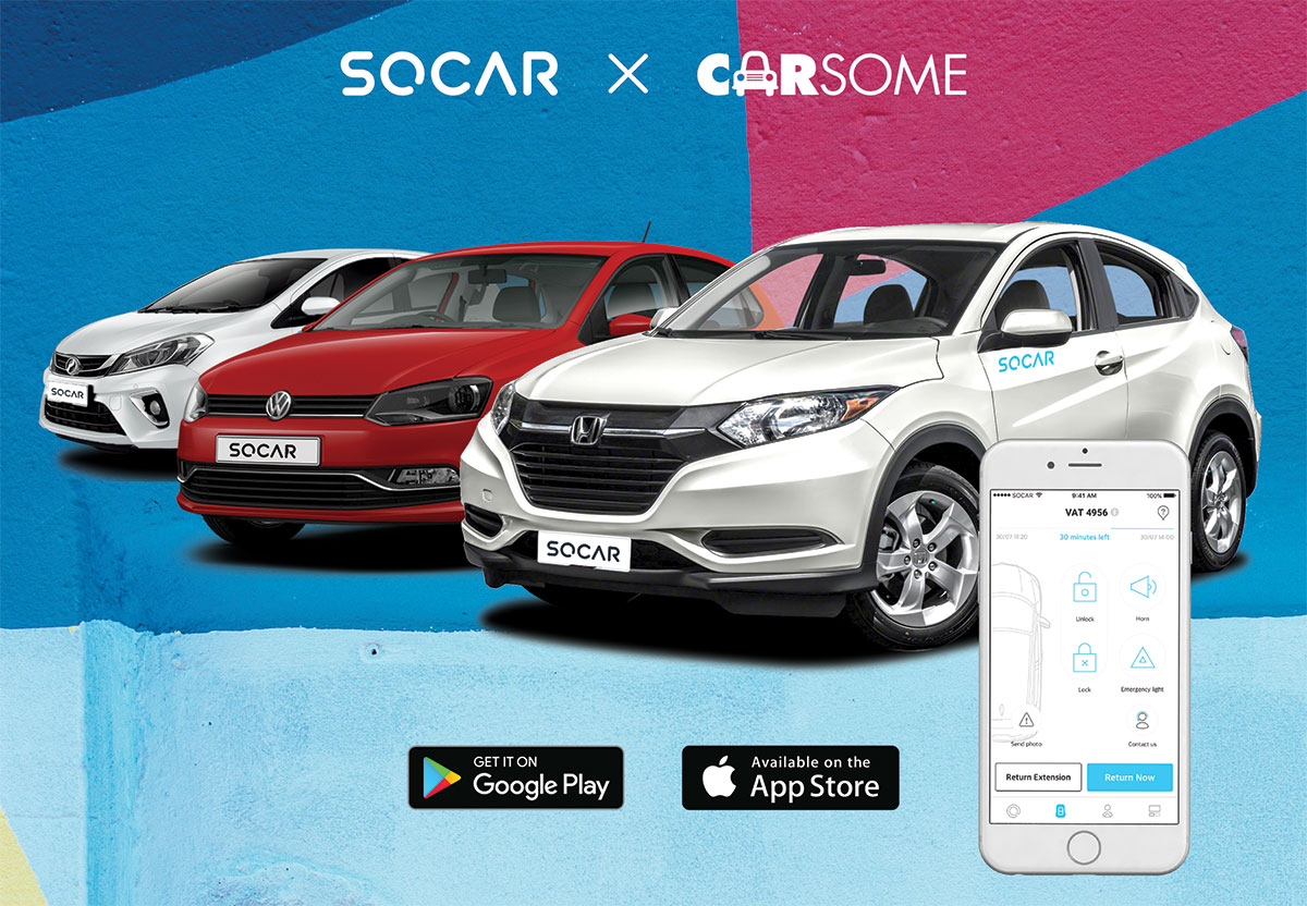 Sell Your Car On Carsome And Drive With Socar Carsome Malaysia