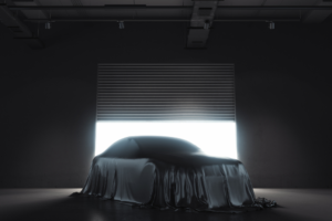 new car unveiling
