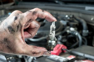 spark plug kereta rosak